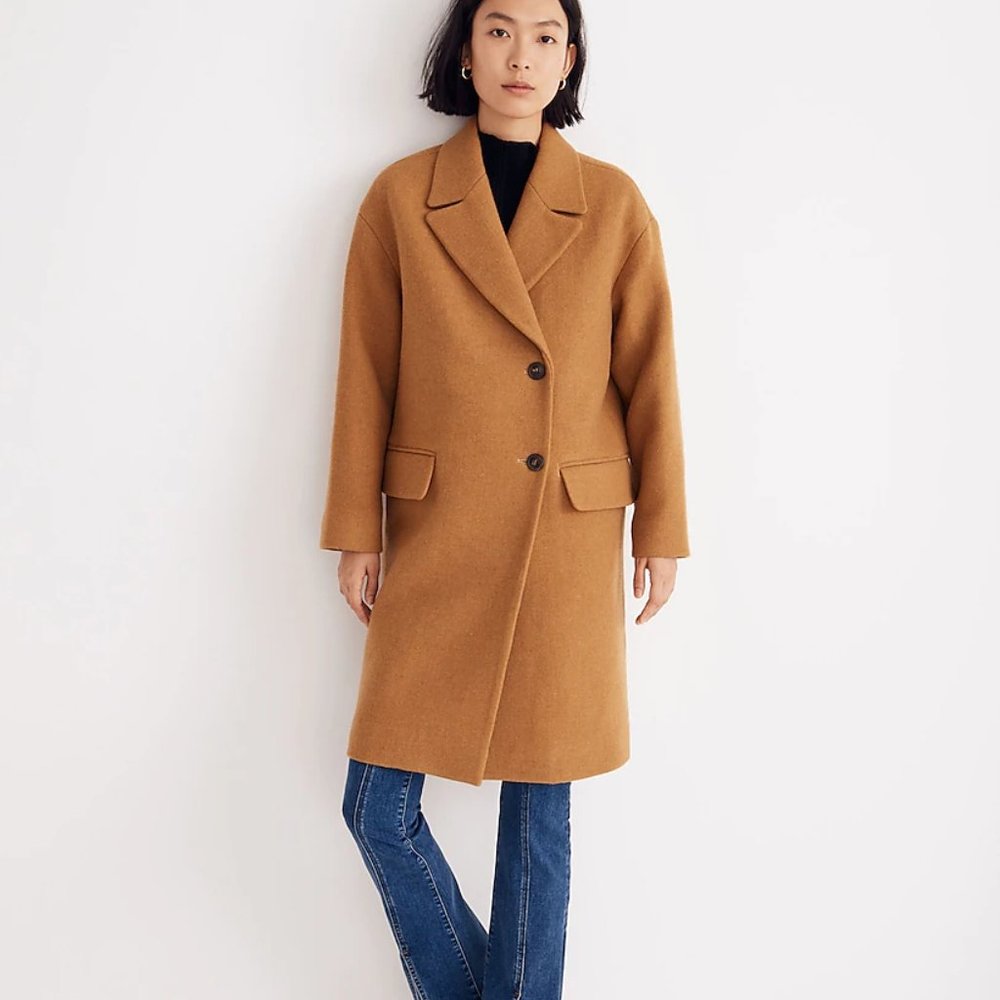 NWT Madewell Haydon Coat in Insuluxe Fabric - Picture 2 of 5